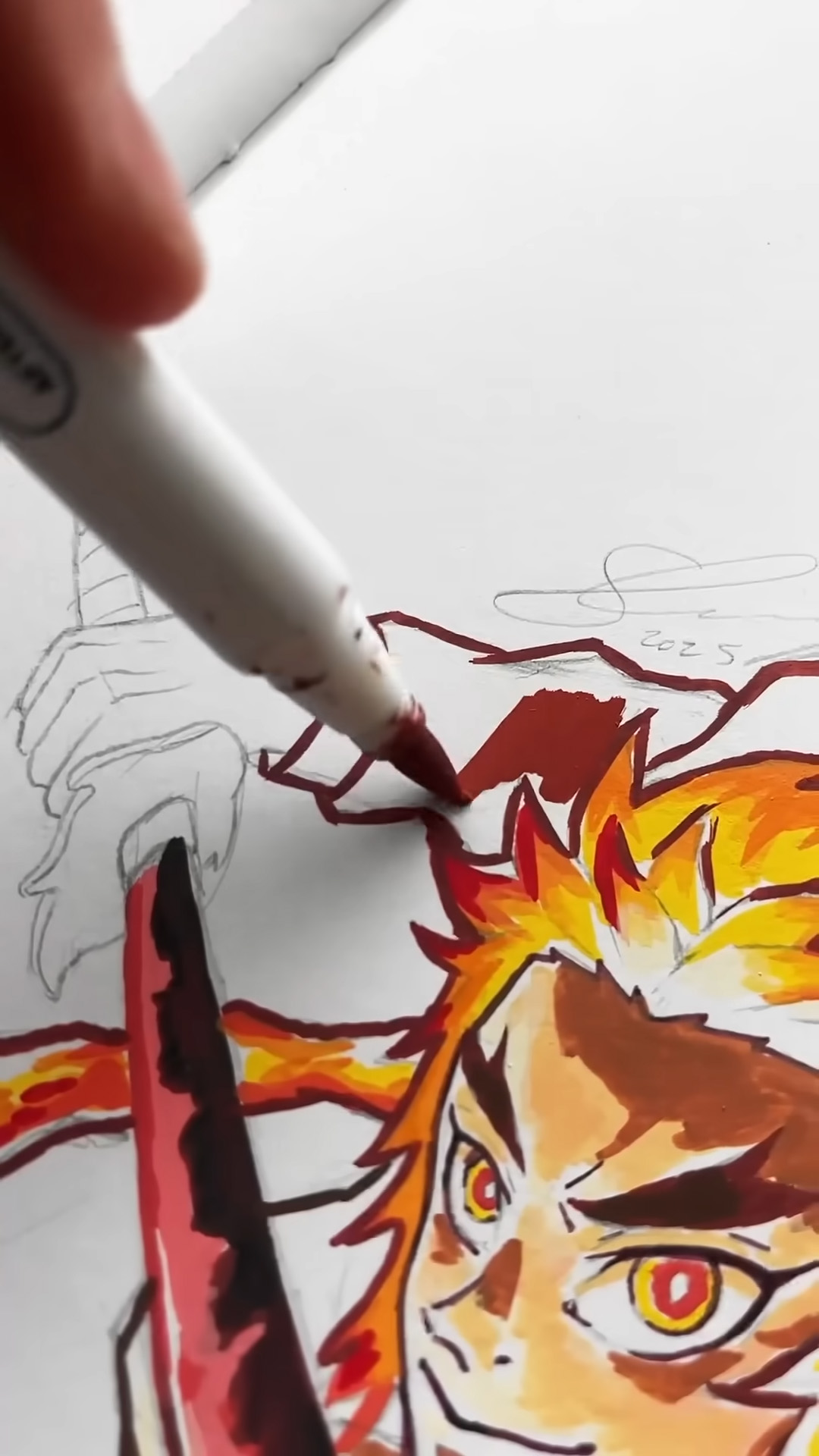 How to use brush tip acrylic paint markers