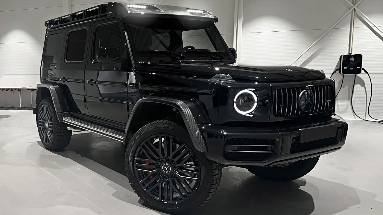 Listen to the powerful V8 sound of this AMG G63 off-road beast