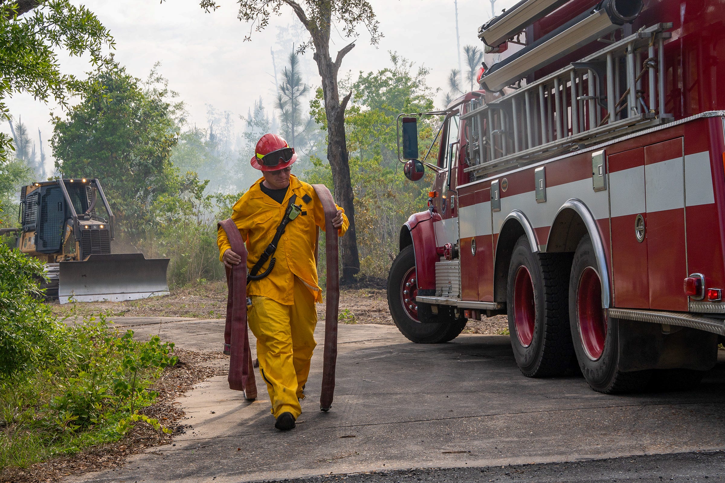 Lynn Haven brush fires spark as severe drought grips Florida
