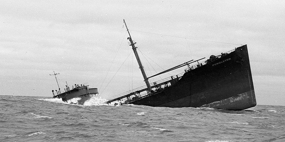A massive ship split perfectly in half—and led to the most daring Coast ...