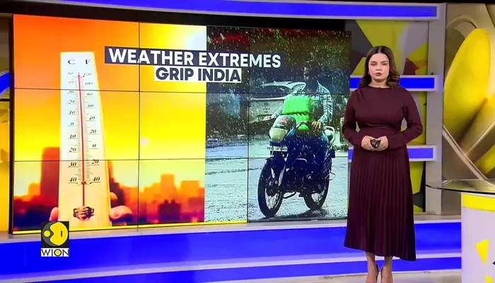 India faces split weather patterns