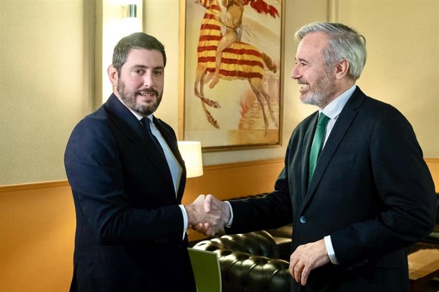 PP y Vox alcanzan un acuerdo para gobernar Aragón y para la investidura ...