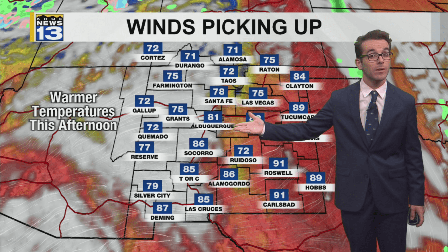 Cooler, dry and windy weather brings higher fire threat to New Mexico