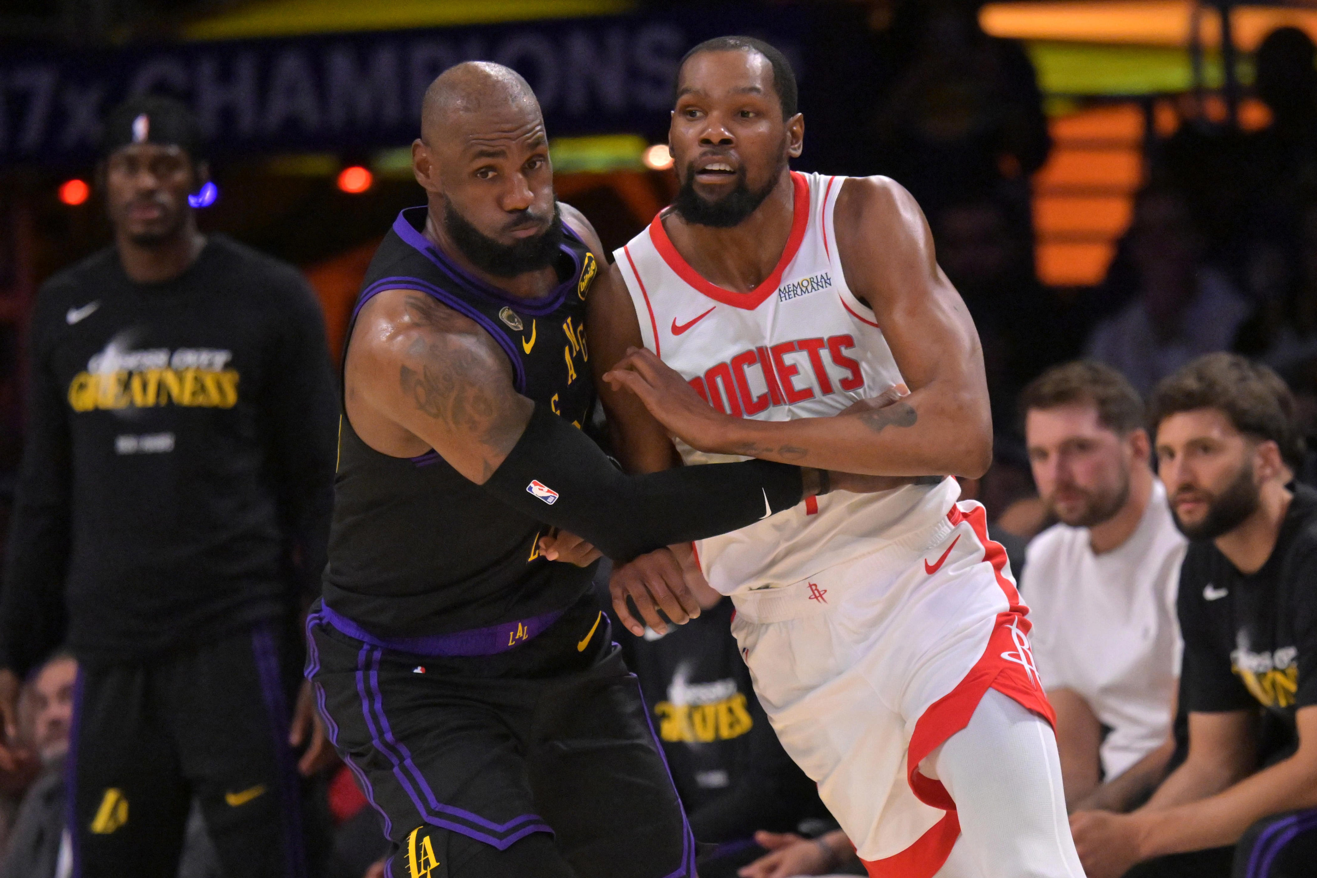 Is Luka Doncic playing tonight? Rockets, Lakers meet in Game 3