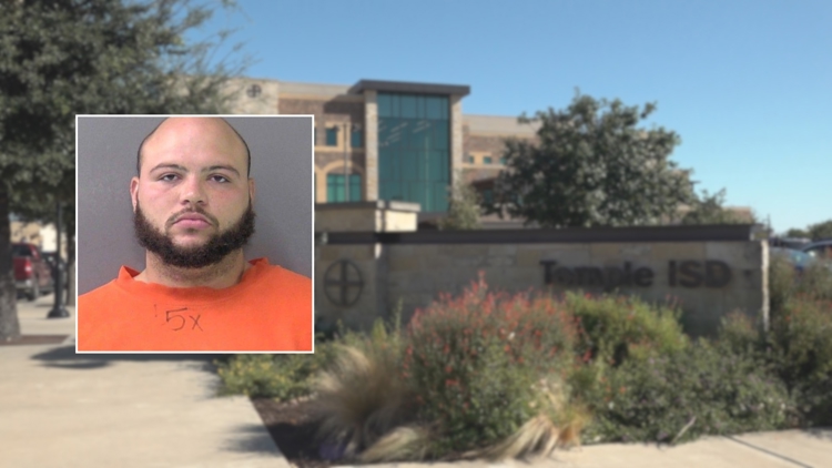 Former Temple ISD security guard arrested on child sexual assault charge