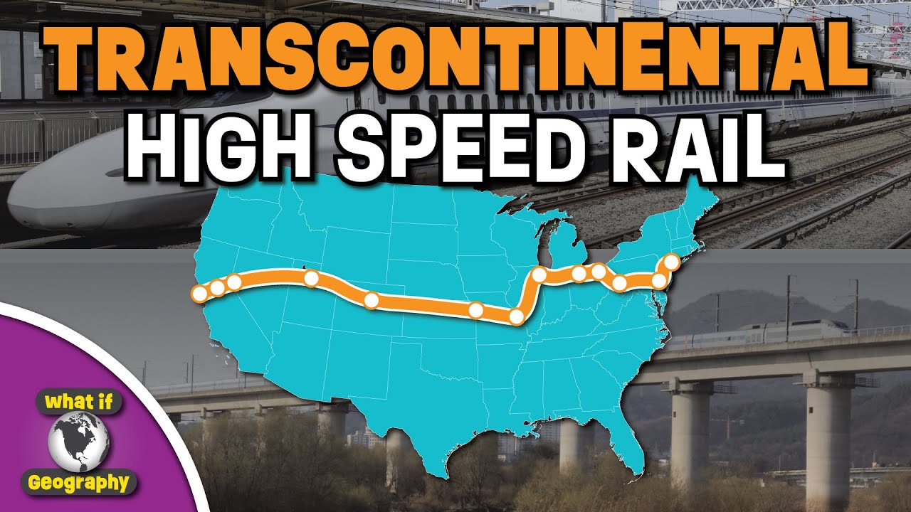 Exploring the potential of a transcontinental high-speed rail line in ...