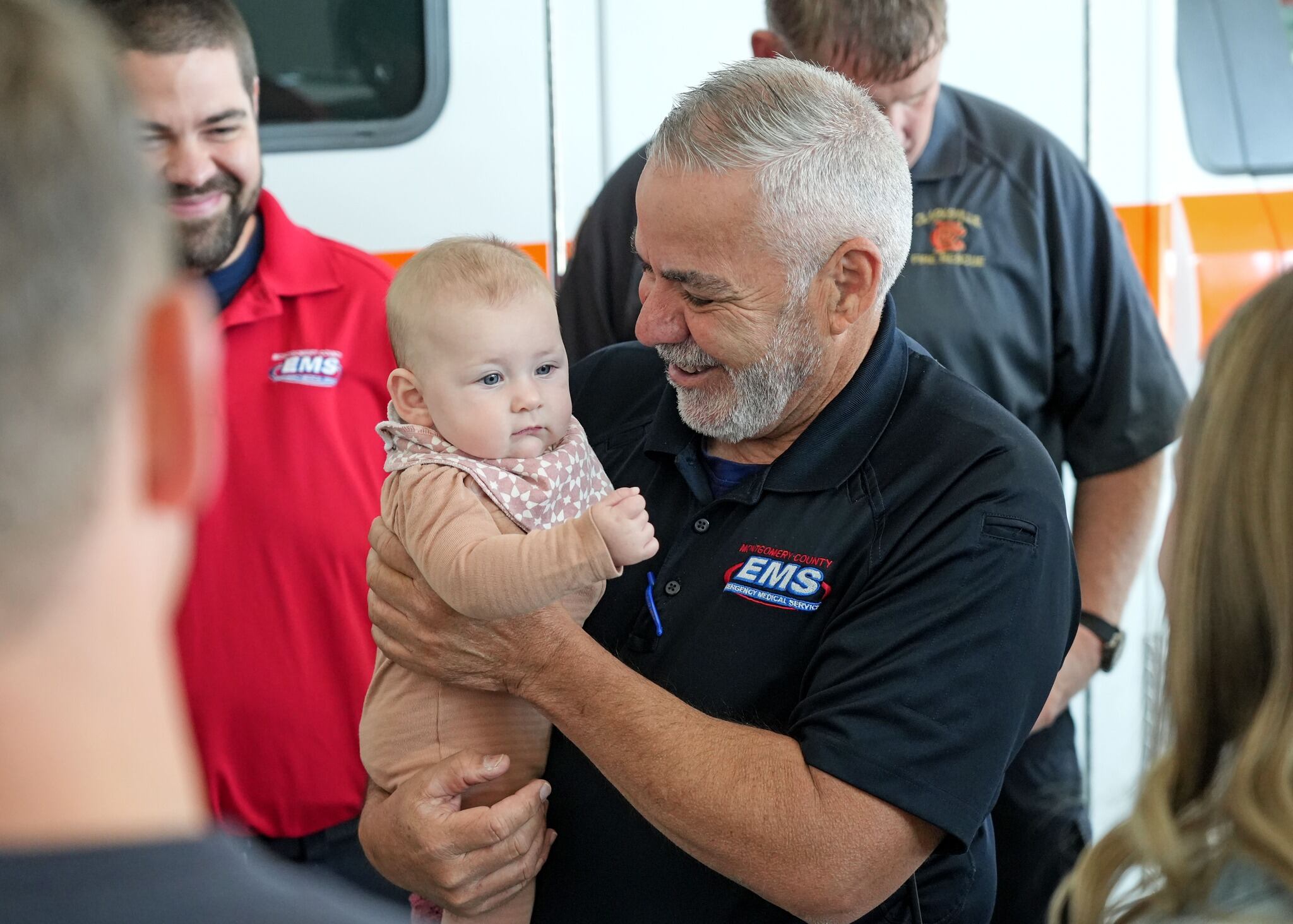 Clarksville first responders reunite with baby they helped deliver