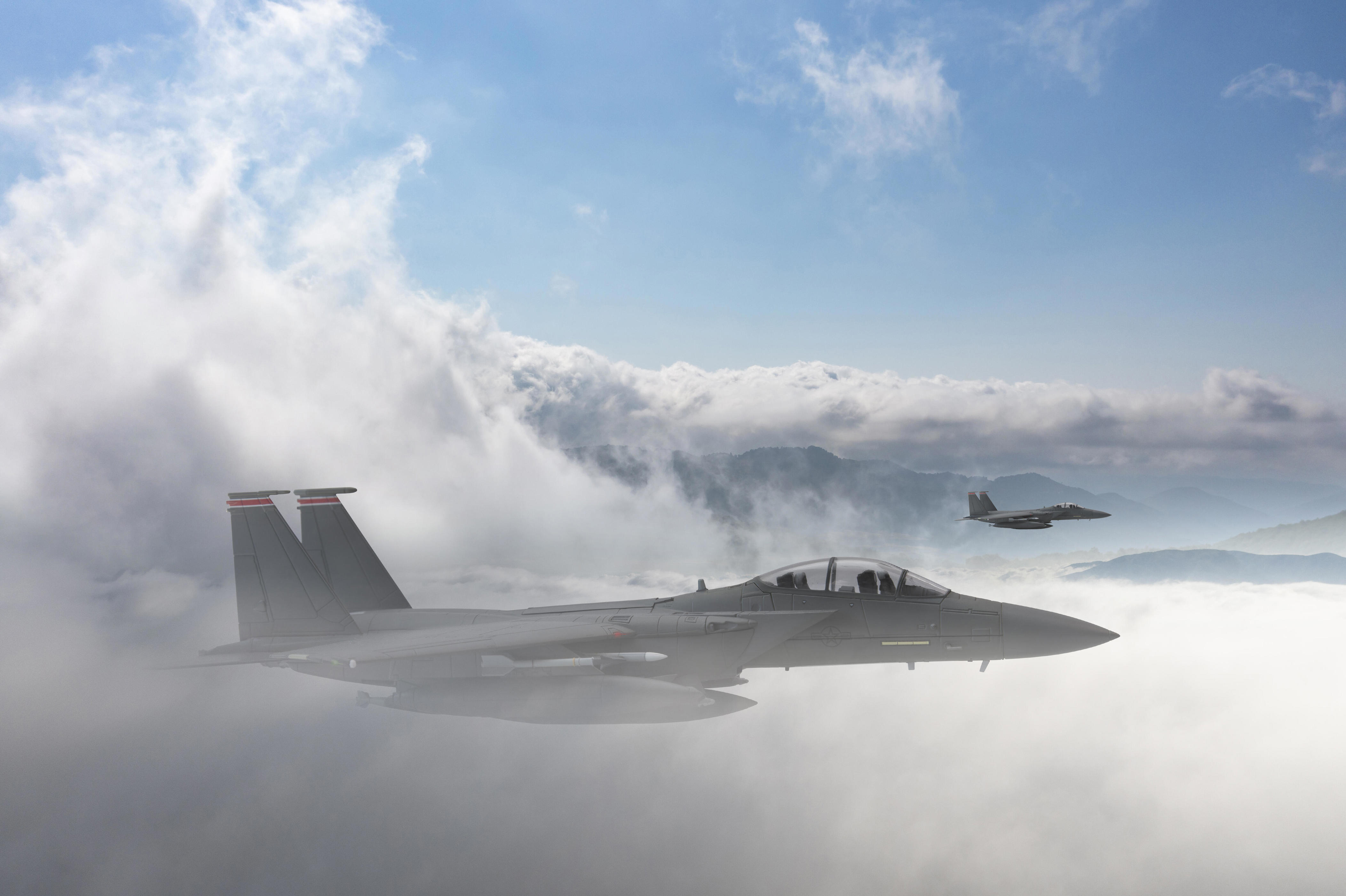 Two fighter jets collided in mid-air as pilot snapped photos on his phone