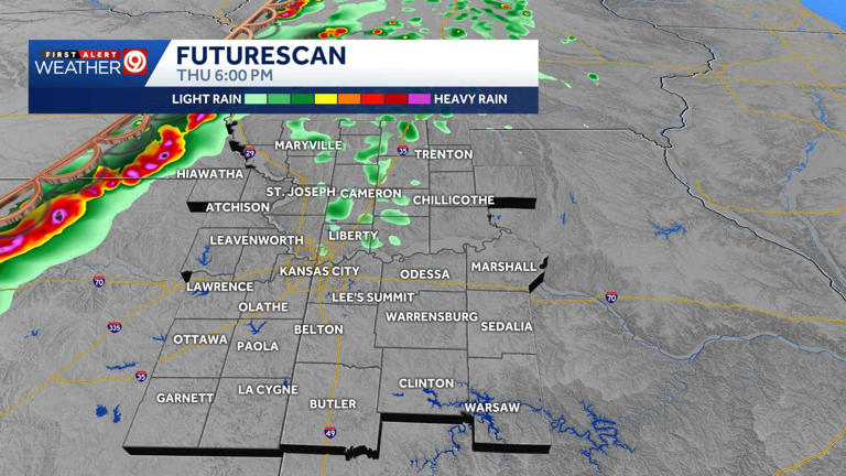 Weather blog: Severe storms possible in KC on Thursday night