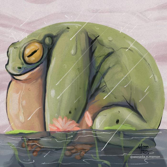31 illustrations of chunky animals designed to be extra adorable