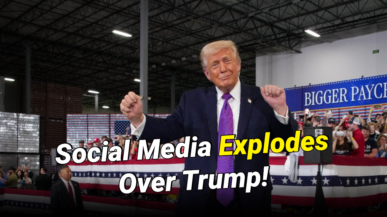 Social media mocks Donald Trump's 'cringe' dance moves at MAGA rally ...