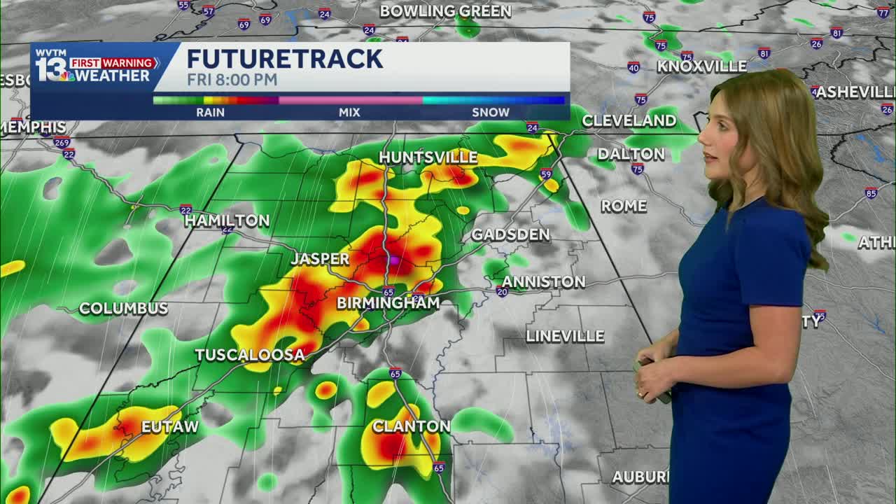 Rain, storms likely in Alabama this weekend and next week with a severe ...