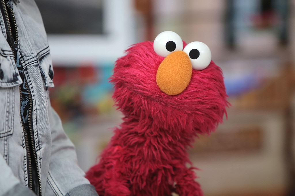 Elmo sends shockingly sweet message to Rocco for Earth Day