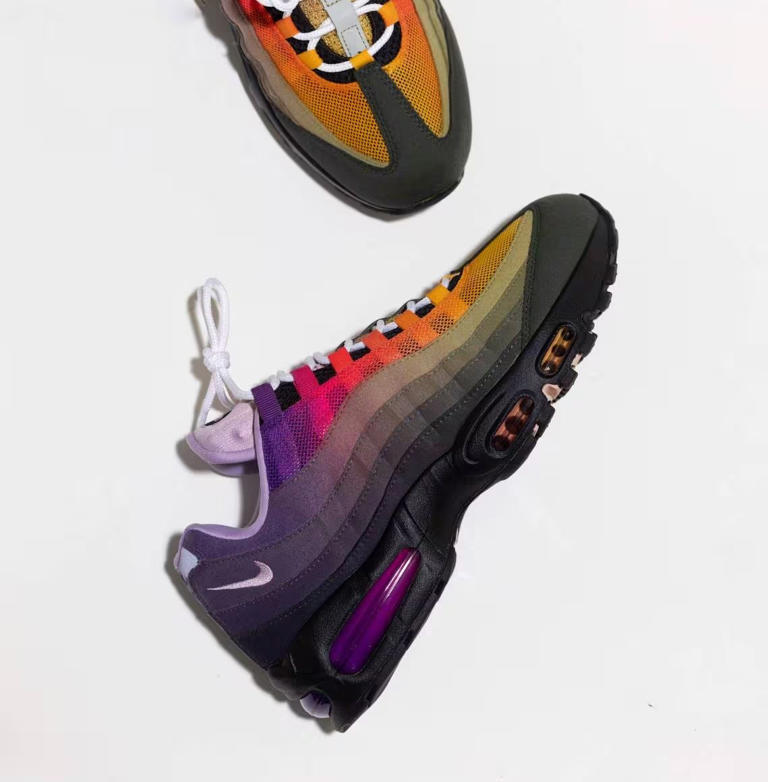 Lorenz.OG new Nike Air Max 95 custom on display at Atmos
