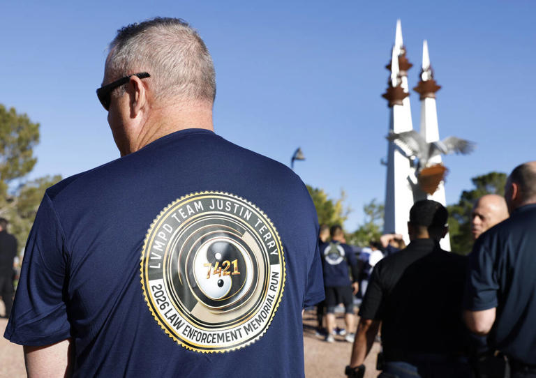'One step at a time': Southern Nevada police officers gather to honor ...