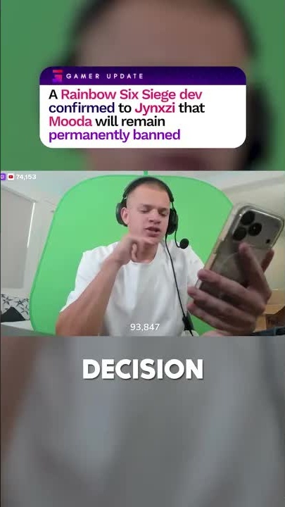 A dev confirmed to Jynxzi that Mooda will remain permanently banned # ...