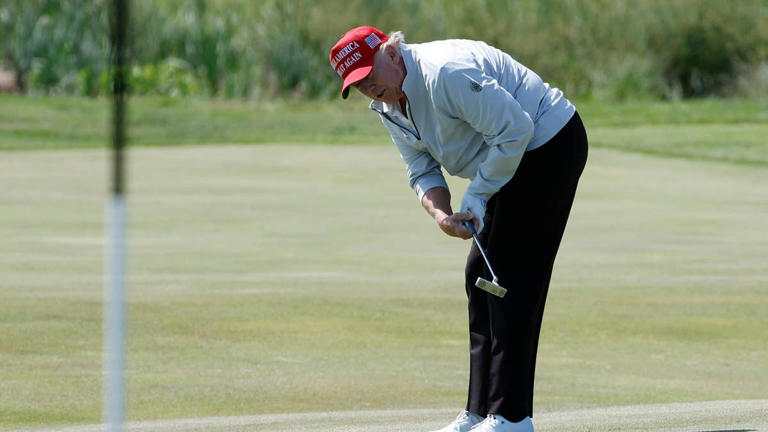 President Trump was very impressed by handicaps of top NCAA golfers