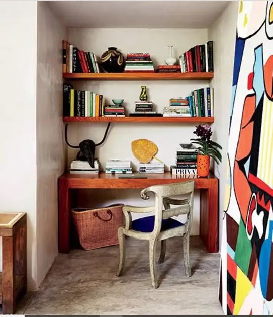 Home office decor that actually boosts productivity - Goldfish Office Decor With A Theme