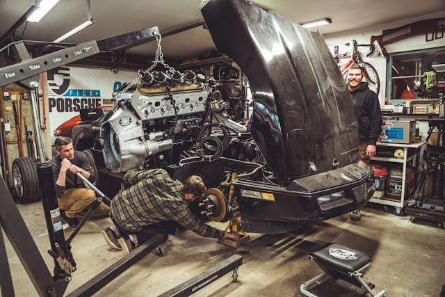 1985 corvette LS install
