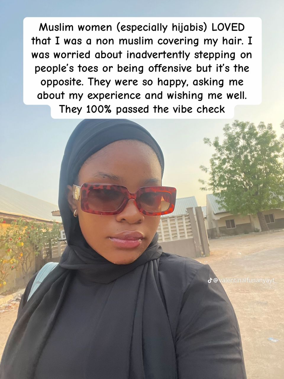 Christian lawyer who wore hijab in Law School shares lessons on faith, identity. Credit: Tiktok | valentinaifunanyayt