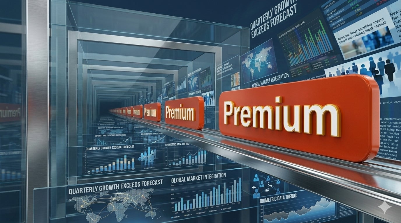 What is 'premium content' on Army Technology?
