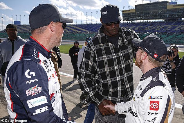 NASCAR icon speaks out after Michael Jordan grabbed him by the throat ...