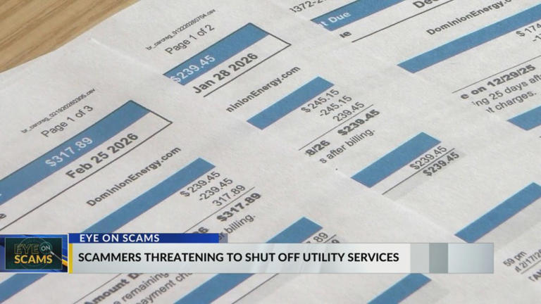 Eye on scams: Utility company impersonators