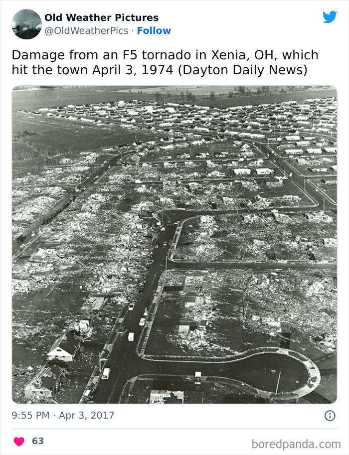 29 extreme and crazy weather examples from the past
