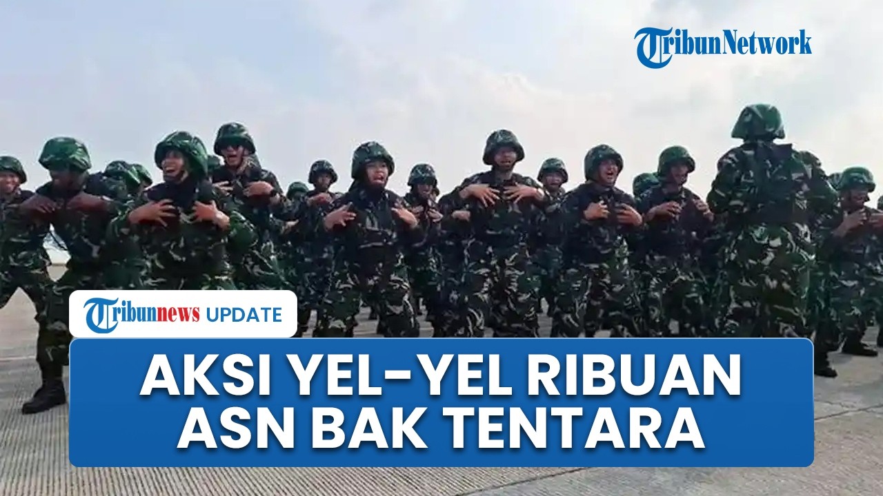 1.773 ASN ikuti latihan militer Komcad gelombang I, pakai seragam ...