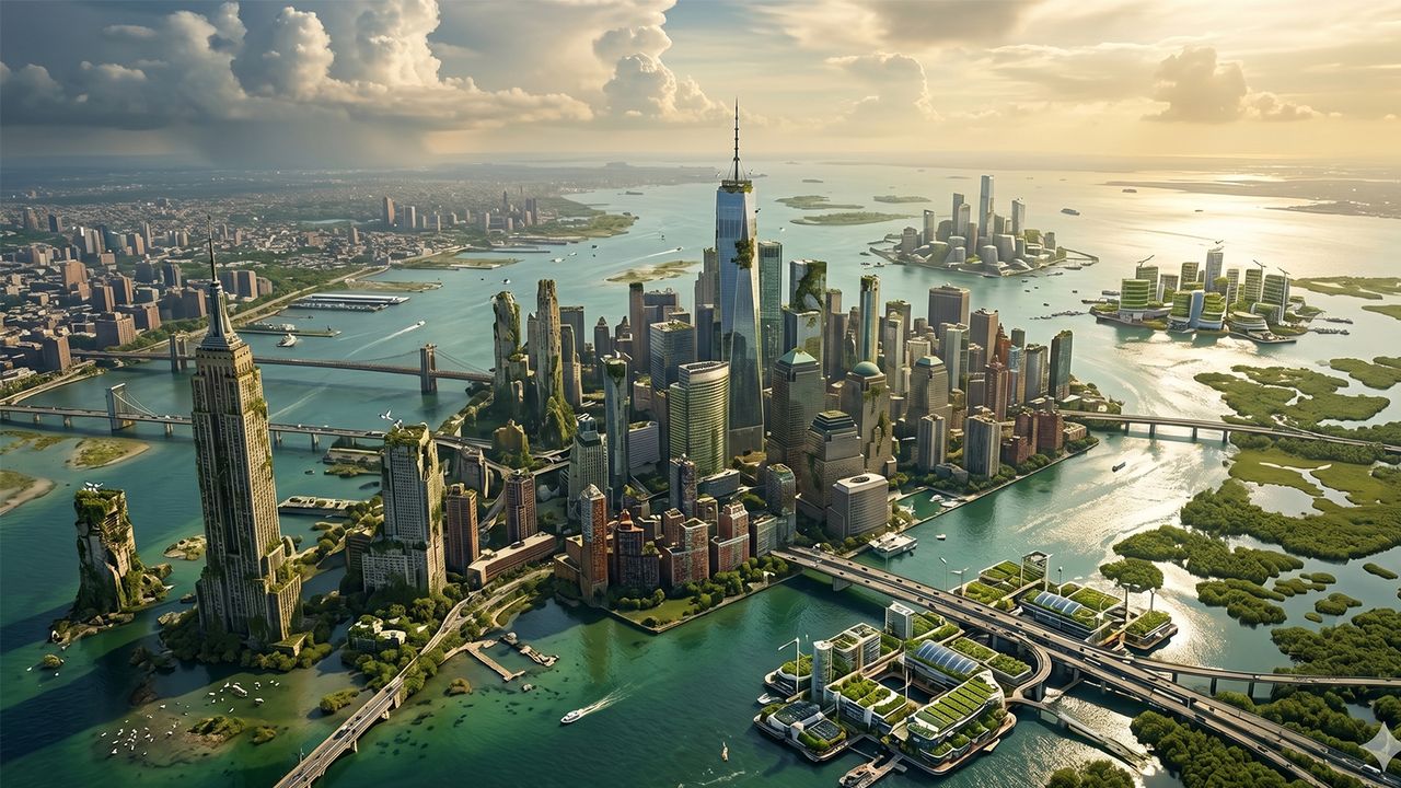 For Earth Day, AI used real climate data to illustrate the future