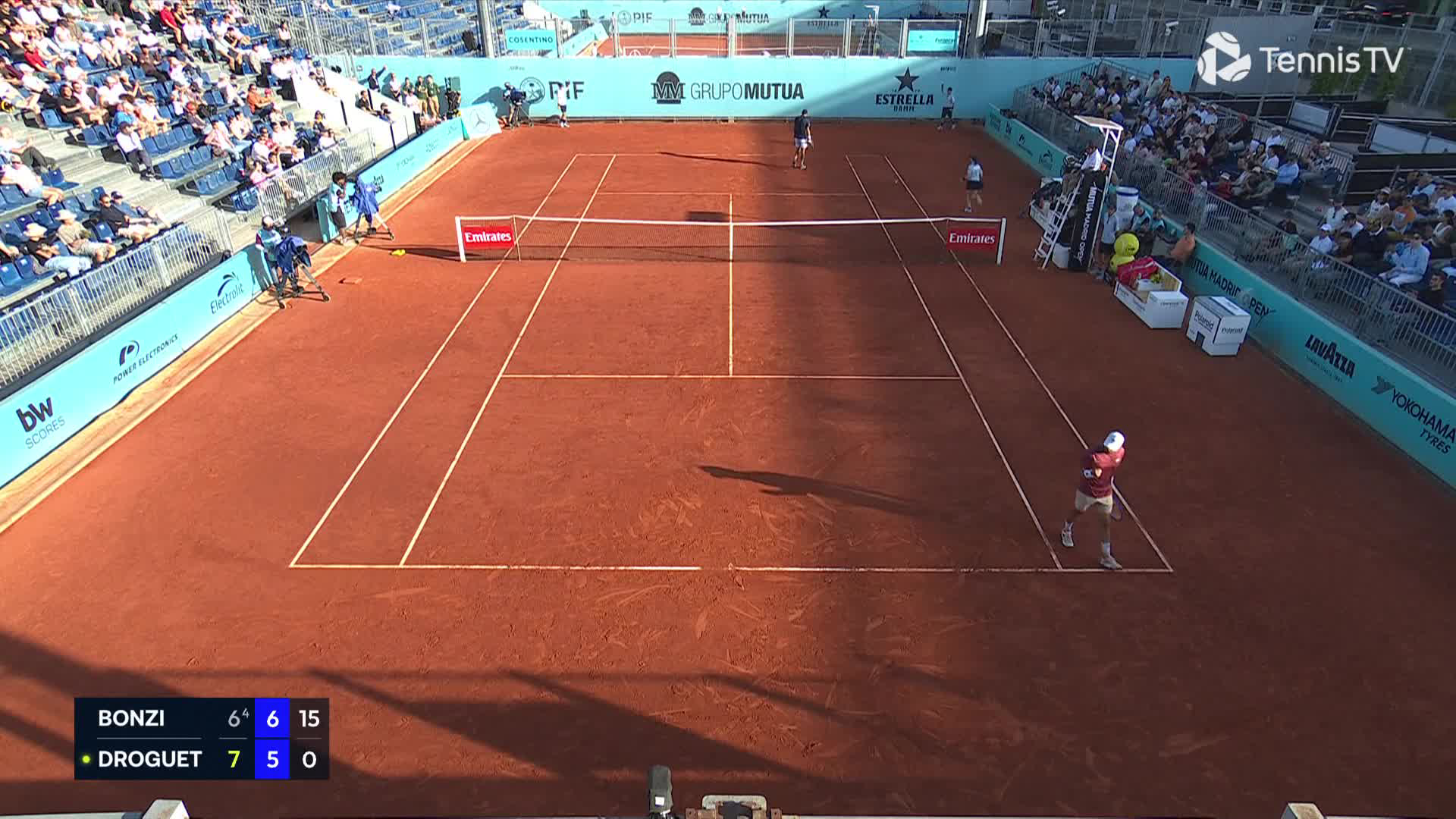 Benjamin Bonzi at his best in Madrid!