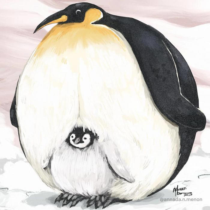 31 illustrations of chunky animals designed to be extra adorable