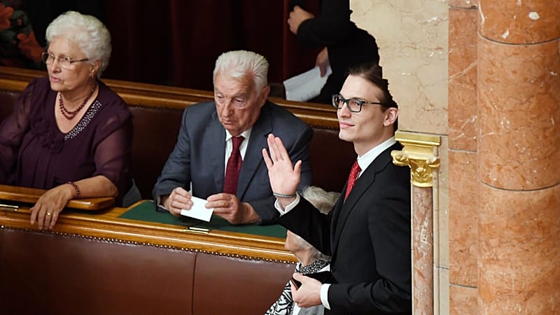 Gáspár Orbán, son of Hungary's outgoing prime minister, discharged from ...
