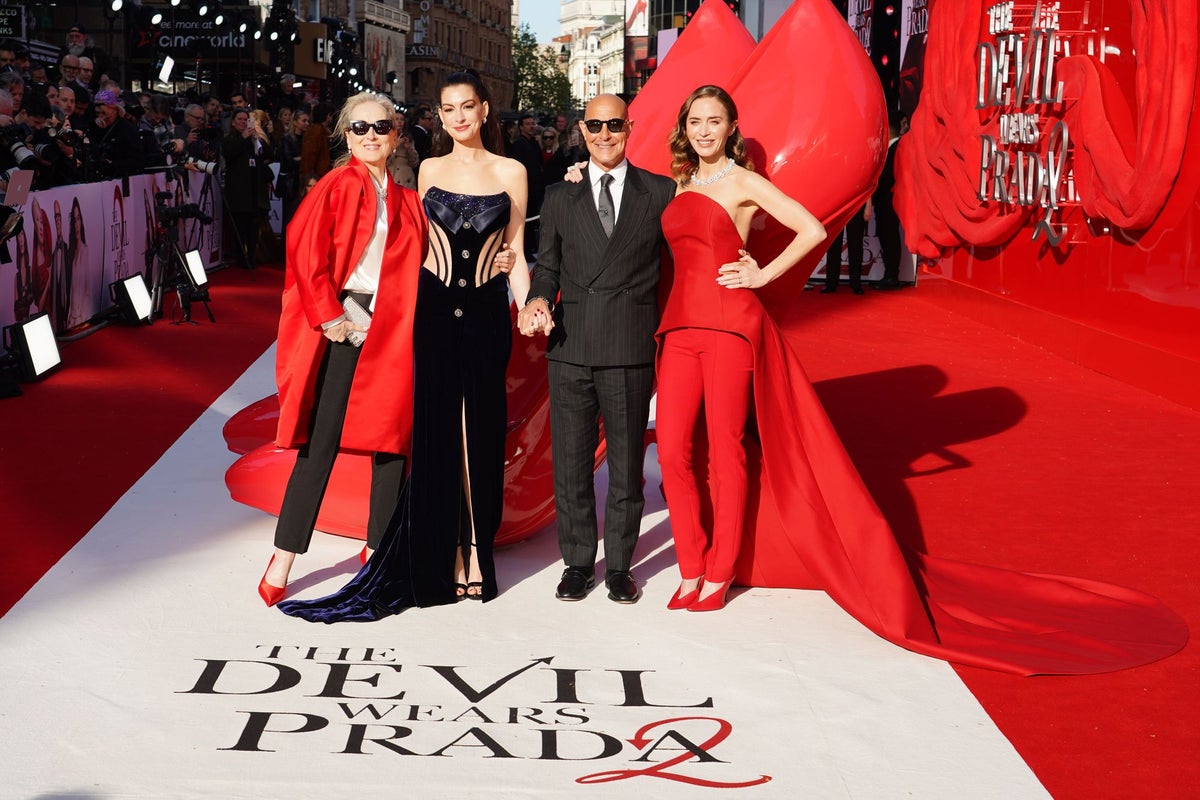 Hollywood stars hit red carpet for Devil Wears Prada 2 premiere