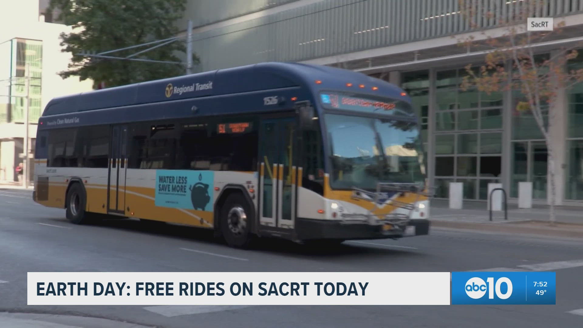 SacRT offers free bus and light rail rides for Earth Day