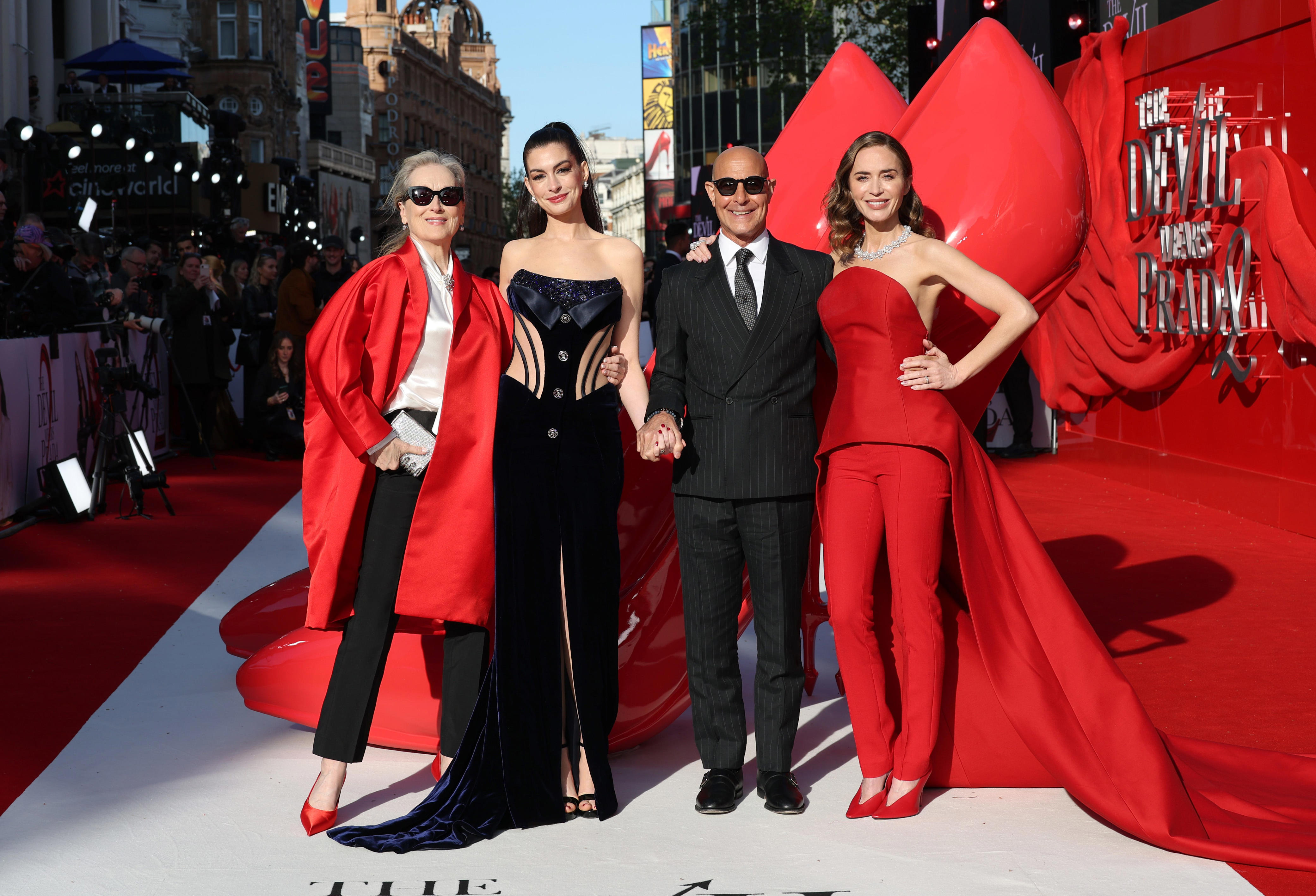 The best looks at the Devil Wears Prada 2 European premiere