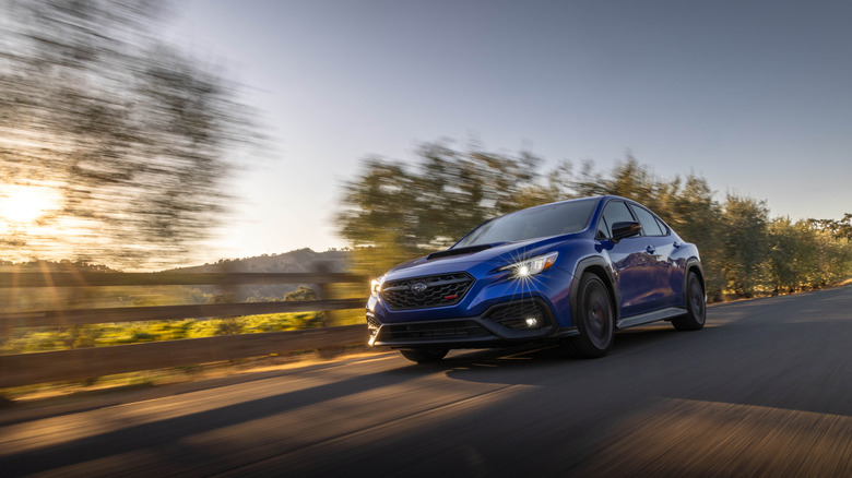 What makes the Subaru WRX different from the Impreza?