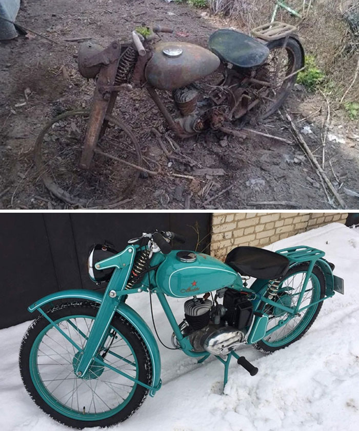 47 Before And After Pics Of Things Being Restored To Their Original Glory