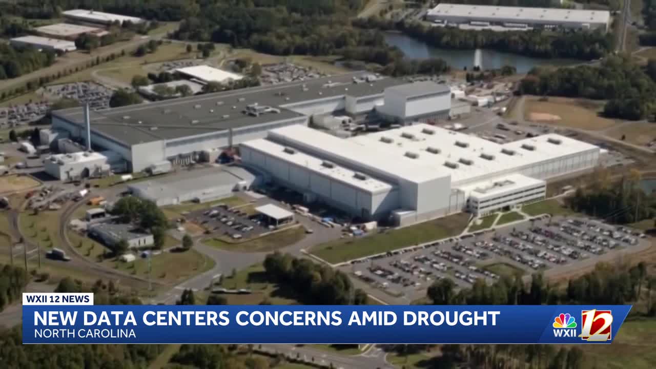 Communities raise concerns about the water usage of AI data centers ...