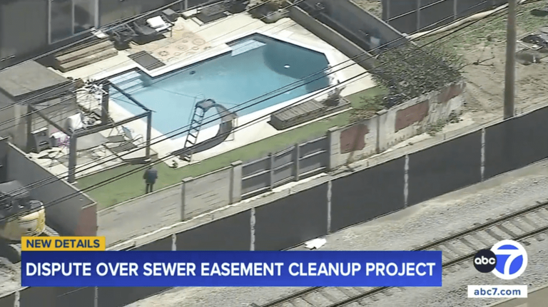 Millionaire beach town erupts after their swimming pools destroyed so ...