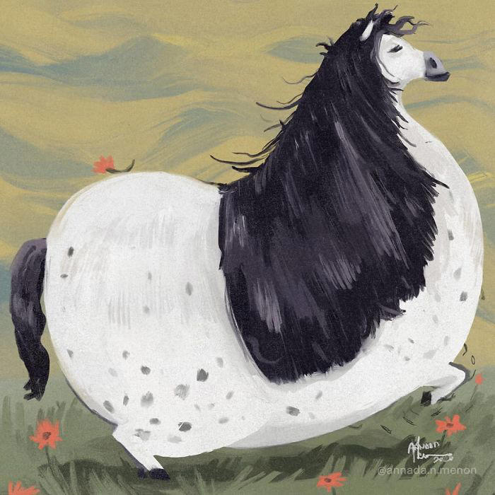 31 illustrations of chunky animals designed to be extra adorable