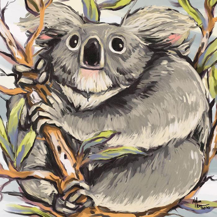 31 illustrations of chunky animals designed to be extra adorable