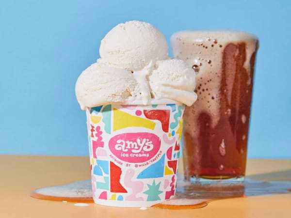 Fruity new Amy's Ice Creams flavor swirls in seasonal Shiner brew