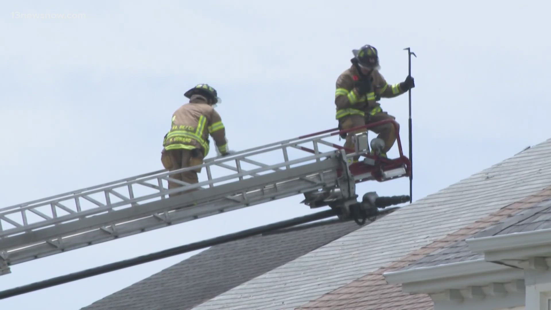 More than 2 dozen people displaced after emergencies in Virginia Beach