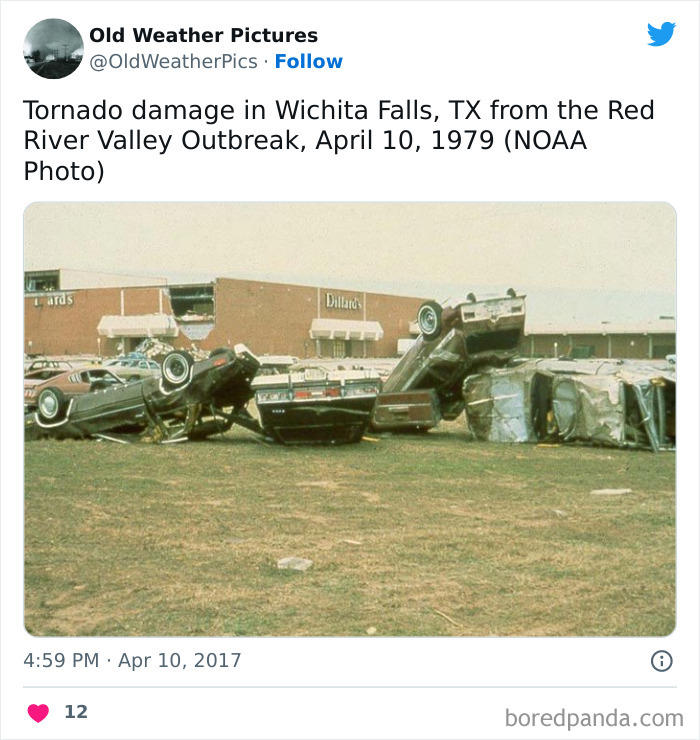 29 extreme and crazy weather examples from the past
