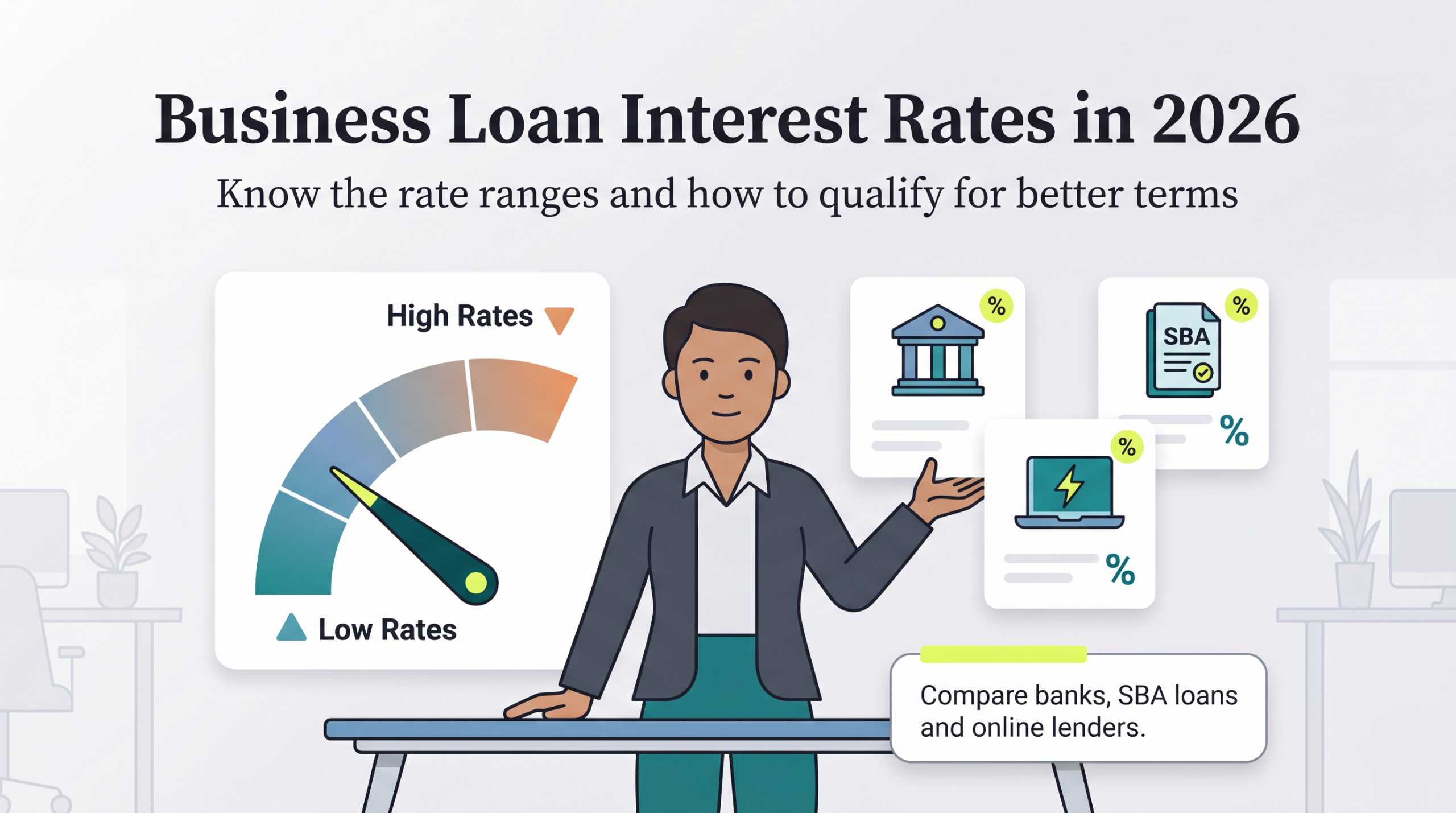 Business loan interest rates: What to expect in 2026