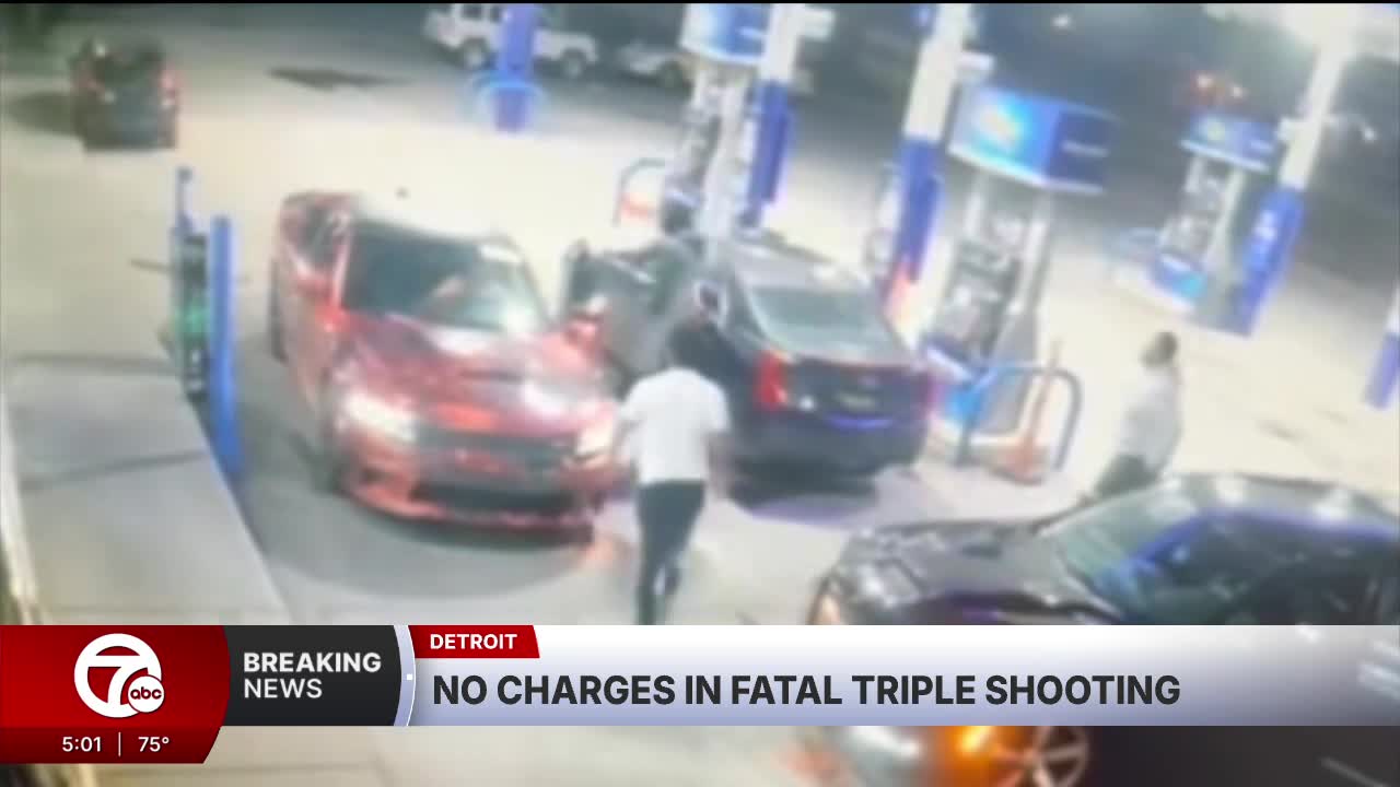 Outrage after no charges filed in gas station shooting that left three dead