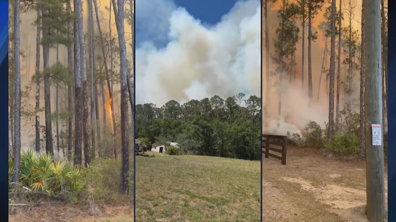Brantley County wildfire only 10% contained as flames rage on across ...