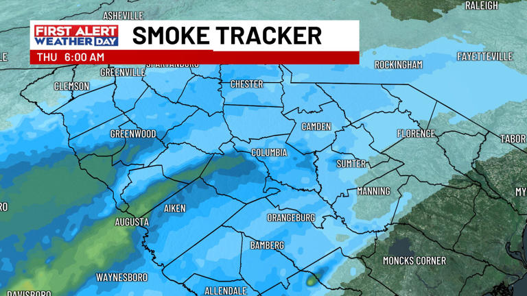 First alert weather day: Smoke from Georgia wildfires brings air ...