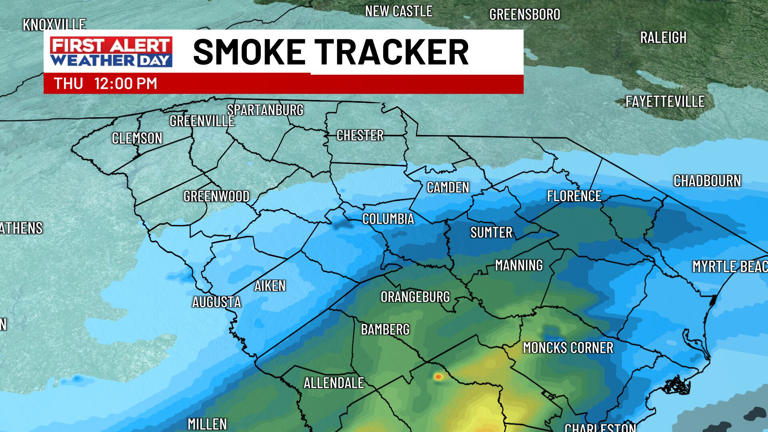 First alert weather day: Smoke from Georgia wildfires brings air ...
